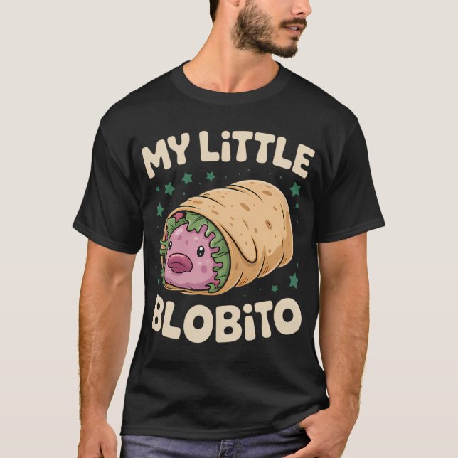 Camiseta Mi pequeño Blobito pez blob (Anverso)