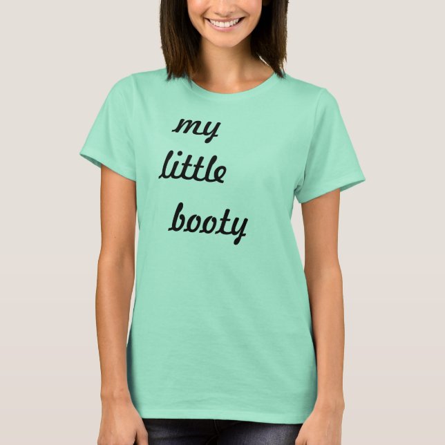 Camiseta mi pequeño botín (Anverso)