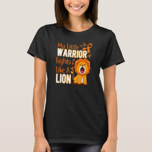 Camiseta Mi pequeño guerrero lucha como un león conciencia