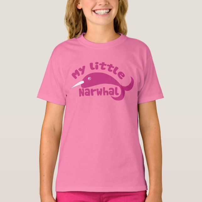 Camiseta Mi pequeño Narwhal (Anverso)