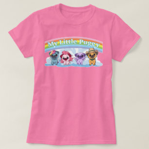 Camiseta Mi pequeño puggy MLP Cute Pug