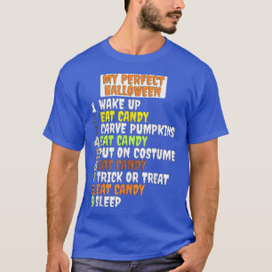 Camiseta Mi perfecto halloween Funny Skeleton Zombie Guay P