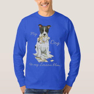 Camiseta Mi perro canaense comió mi plan de clases