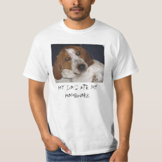 Camiseta Mi perro comió mi preparación