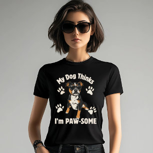 Camiseta Mi perro cree que soy pata-algo