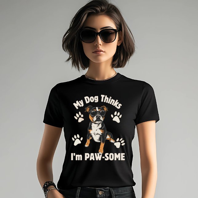 Camiseta Mi perro cree que soy pata-algo (Subido por el creador)