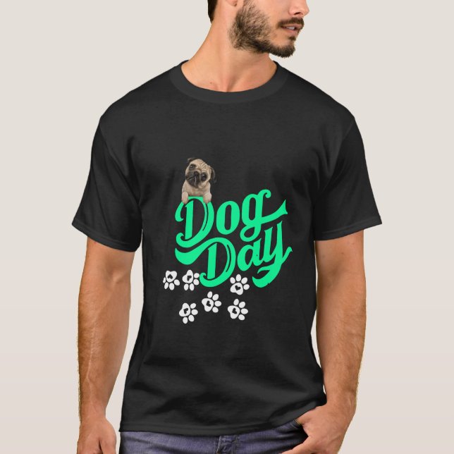 Camiseta Mi perro cree que soy perfecto (Anverso)