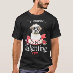 Camiseta Mi Perro De Shichon Es Mi Corazón Feliz De San Val