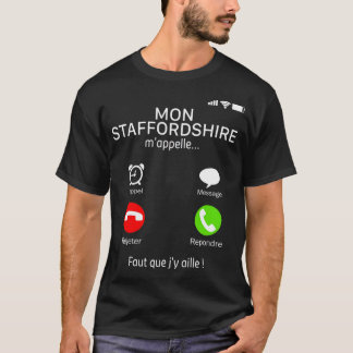 Camiseta Mi Perro De Staffordshire Bull Terrier Me Llama Te