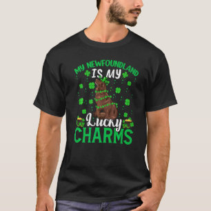 Camiseta Mi Perro De Terranova Es Mi Afortunado Perro De En