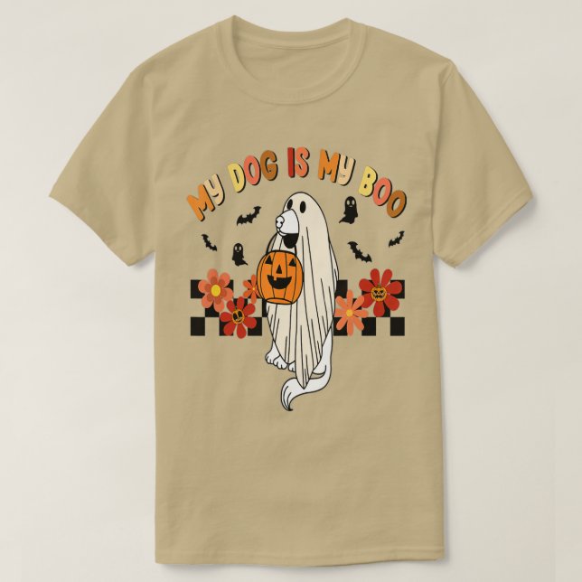 Camiseta Mi Perro Es El Propietario De Un Perro Gracioso Bo (Diseño del anverso)