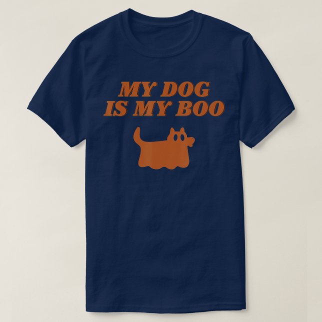 Camiseta Mi Perro Es El Propietario De Un Perro Gracioso Bo (Diseño del anverso)