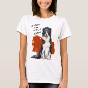 Camiseta Mi perro es estudiante de honor