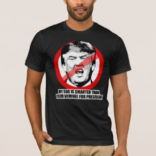 Camiseta Mi perro es más inteligente que tu nominado para p