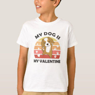 Camiseta Mi Perro Es Mi Amor De San Valentín Cute Cocker Sp