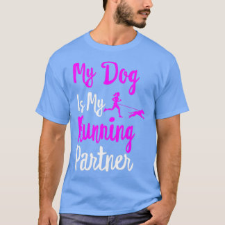 Camiseta mi perro es mi compañero de carreras