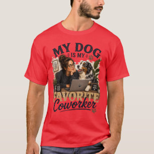 Camiseta Mi perro es mi compañero de trabajo favorito – Ofi