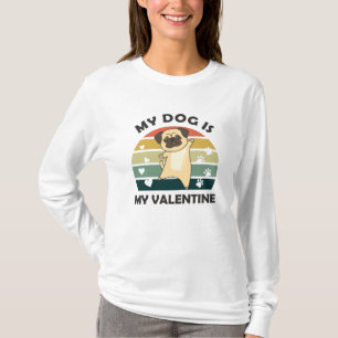 Camiseta Mi Perro Es Mi Corazón De Perros De San Valentín