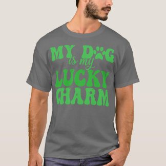 Camiseta mi perro es mi encanto de suerte