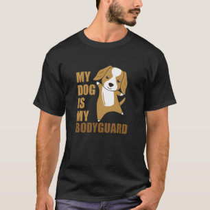 Camiseta Mi Perro Es Mi Guardaespaldas Cocker Spaniel