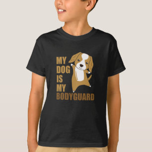Camiseta Mi Perro Es Mi Guardaespaldas Cocker Spaniel