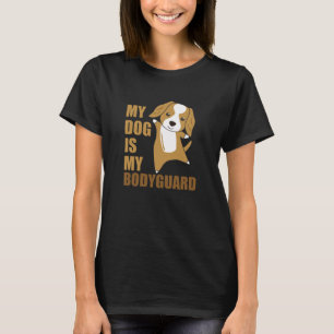 Camiseta Mi Perro Es Mi Guardaespaldas Cocker Spaniel