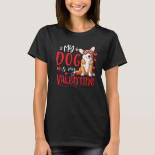 Camiseta Mi Perro Es Mi Perro Día de San Valentín De Valent
