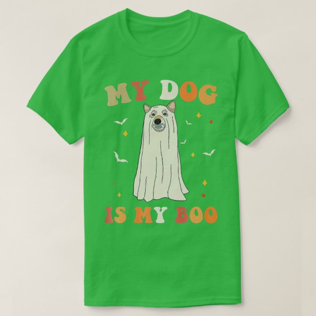 Camiseta Mi Perro Es Mi Perro Gracioso Dueño De Perro Boo G (Diseño del anverso)