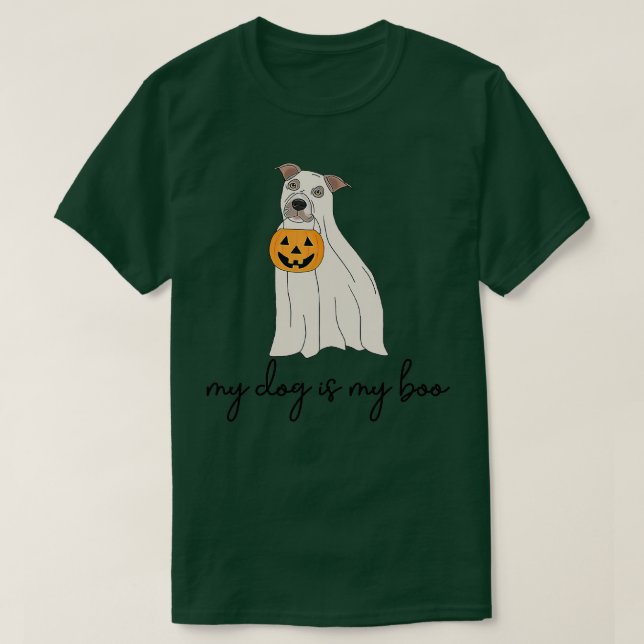 Camiseta Mi Perro Es Mi Perro Gracioso Dueño De Perro Boo G (Diseño del anverso)