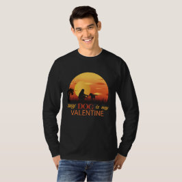 Camiseta mi perro es mi valentina, el perro es mi valentina