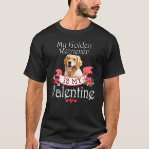 Camiseta Mi Perro Golden Retriever Es Mi Cuto Feliz De San 