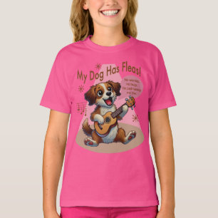Camiseta Mi Perro Ha Huido De La Canción De Ajuste De Ukule