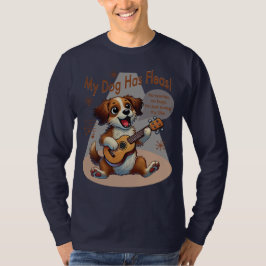 Camiseta Mi Perro Ha Huido De La Canción De Ajuste De Ukule