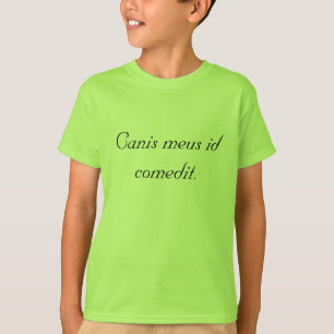 Camiseta ¡Mi perro lo comió!