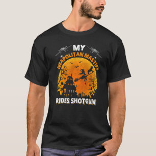 Camiseta Mi perro mastín napolitano va de copiloto en Hallo