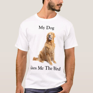 Camiseta Mi Perro Me Da El Pájaro