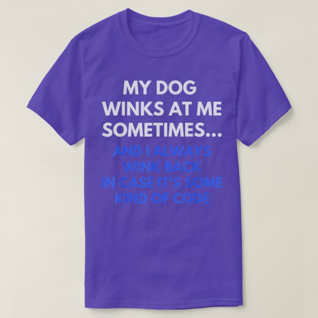 Camiseta Mi Perro Me Gana A Veces Divertido Perro Amante -  (Diseño del anverso)