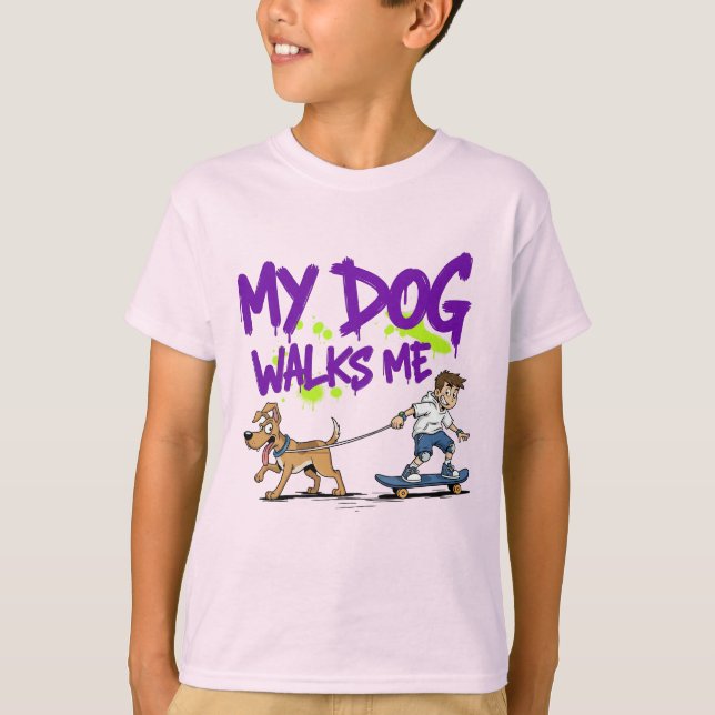 Camiseta Mi Perro, Mi Jefe (Anverso)
