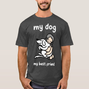 Camiseta Mi perro mi mejor amigo