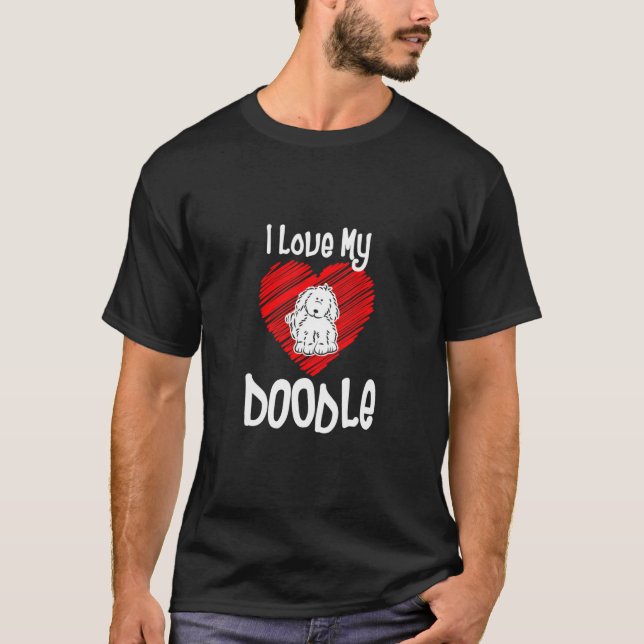 Camiseta Mi perro perro caniche (Anverso)