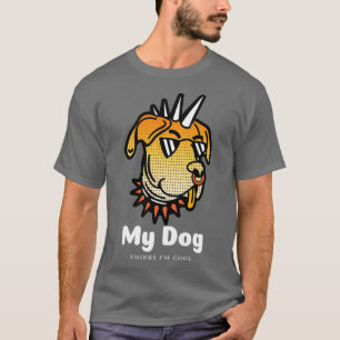 Camiseta Mi Perro Piensa Que Soy Punk De Toro De Guay