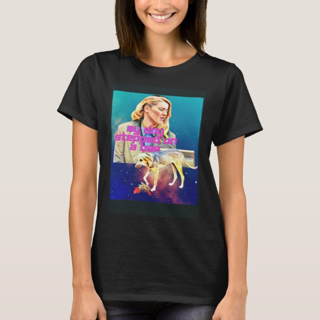 Camiseta Mi perro pisó una abeja (Anverso)