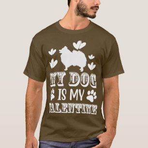 Camiseta Mi perro pomeraniano es mi pomerano gracioso de Sa