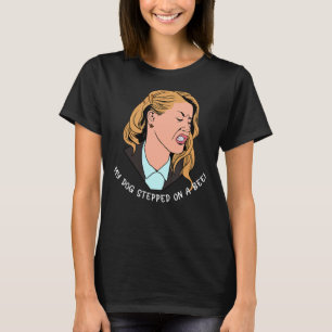 Camiseta Mi Perro Se Puso Sobre Un Sarcástico De Abejas Dic