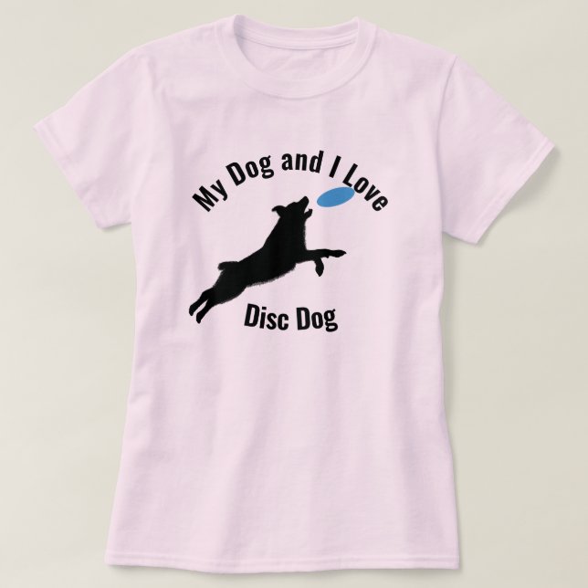 Camiseta Mi perro y yo amamos el australiano del perro de d (Diseño del anverso)