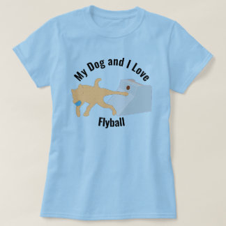 Camiseta Mi perro y yo amamos la caja de volantes