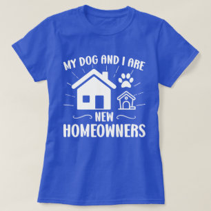 Camiseta Mi perro y yo somos nuevos propietarios de perros 