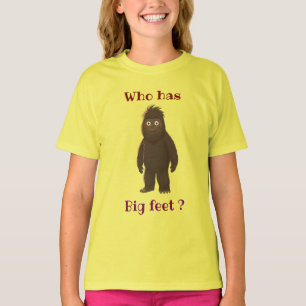 Camiseta Mi pie grande