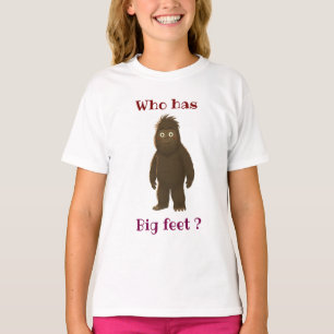 Camiseta Mi pie grande