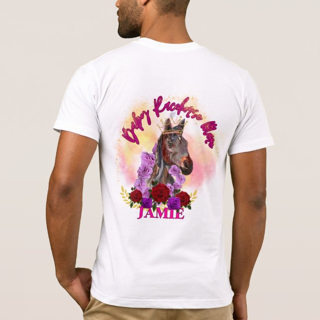 Camiseta mi pierna no va por ahí (Reverso)